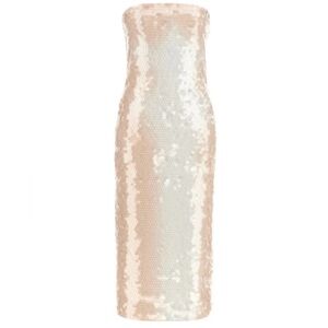 ‘Stemma’ Sequin Strapless Dress
